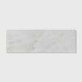 Zen marble honed finish brick white marble subway tile with subtle gray veining for elegant wall design