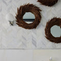 Zen Marble Leaf Mosaic – detail view 5