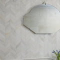 Zen Marble Leaf Mosaic – detail view 2