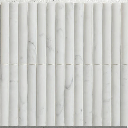 Zen Marble Reed Mosaic
