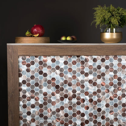 Zenith Copper Aluminium Mosaic