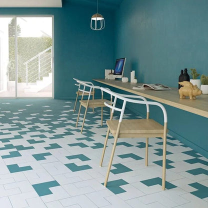 Abstract Porcelain White