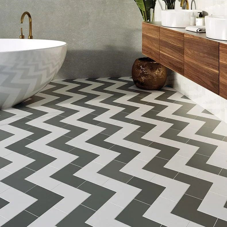 Abstract Porcelain White