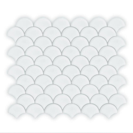 Aurora Fan White Mosaic