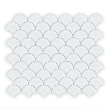 Aurora Fan White Mosaic