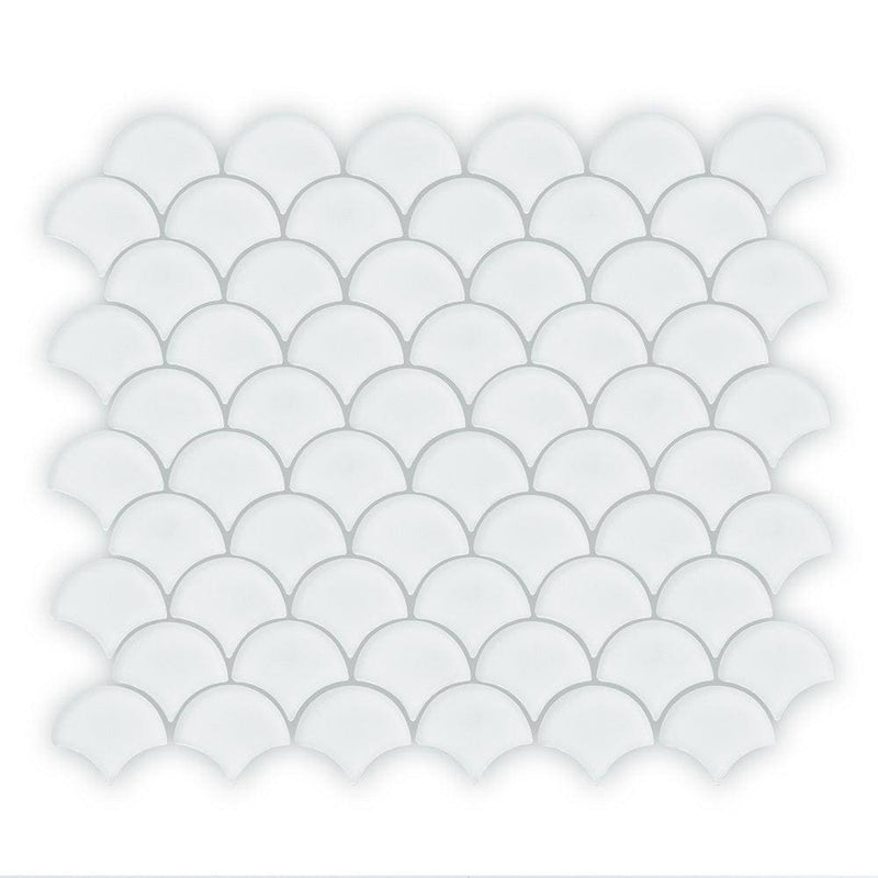 Aurora Fan White Mosaic