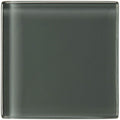 Avon Clear Glass 100 x 100mm dark grey clear glass tile with a glossy finish