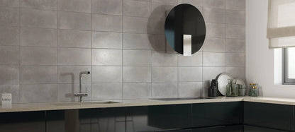 Beton Grey Matt Wall Tiles