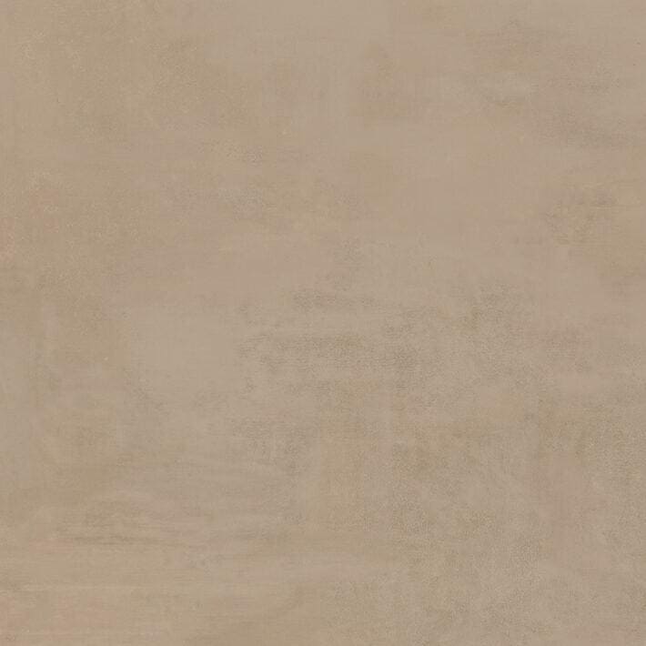 Beige textured boost clay matt tile 60 x 60cm with subtle tone variations and a matte finish
