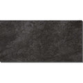 Bravestone outdoor coke 20mm dark gray textured tile with subtle natural stone finish for outdoor use