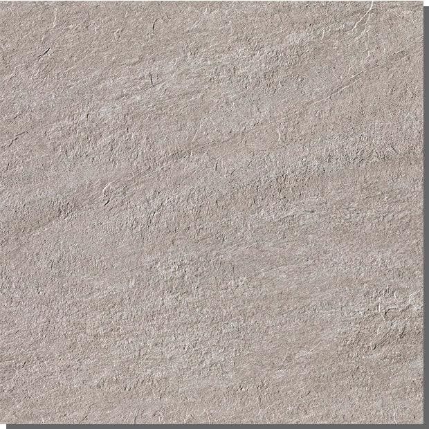 Gray stone-effect tile with textured natural surface bravestone outdoor pearl 20mm for durable outdoor use