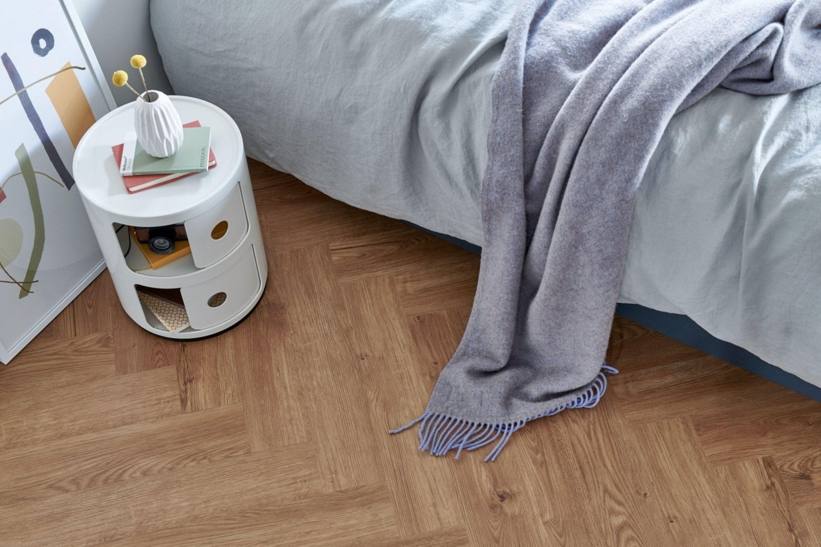 Brecon Vintage Oak Herringbone