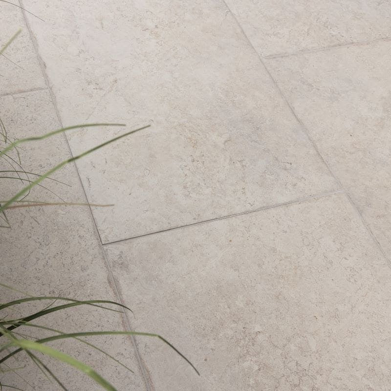 Beige stone tiles with subtle texture and natural veining brit stone minster porcelain 60 x 90cm