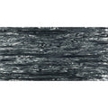 Caeli decorative glass panel with black and silver marbled glossy wavy texture for interior design