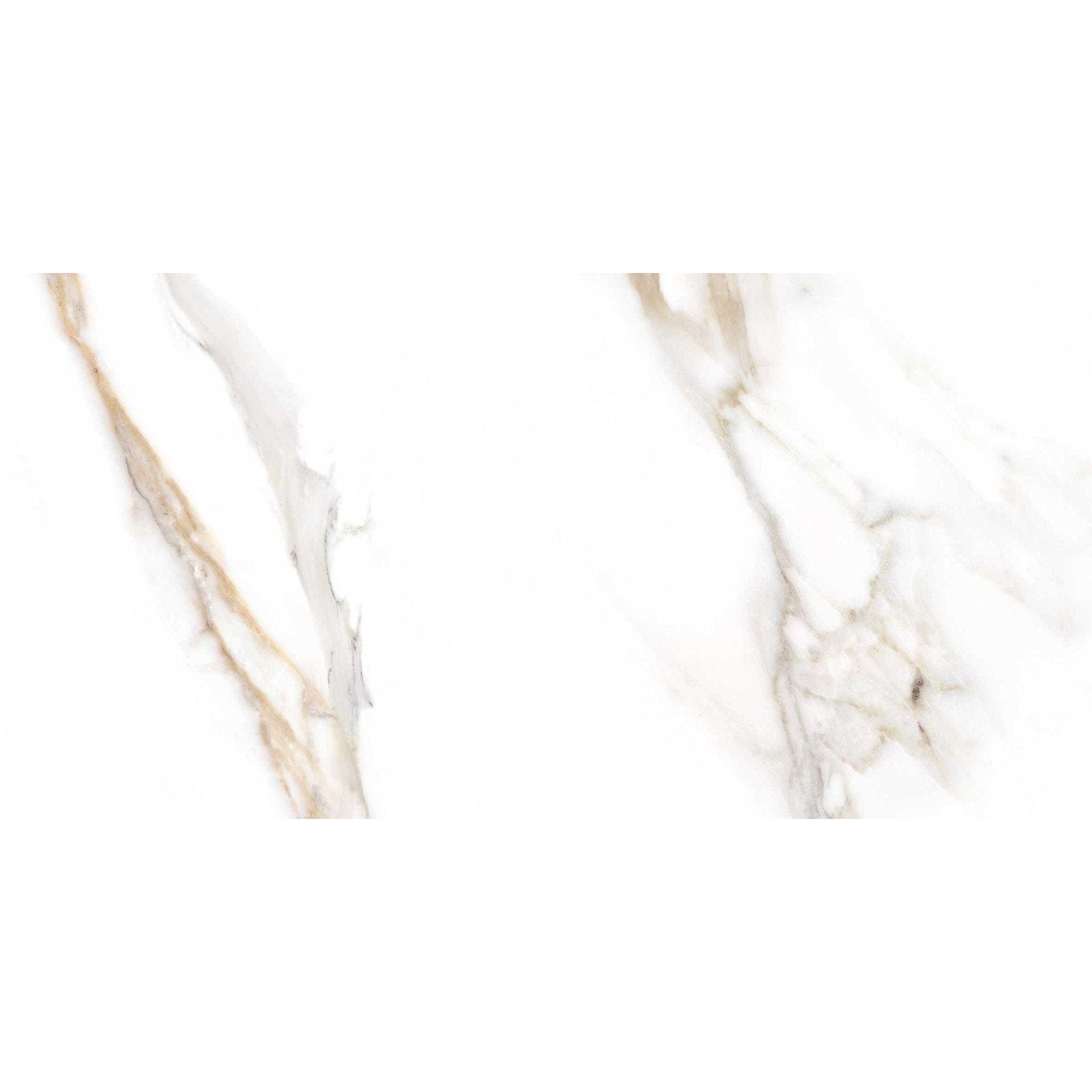 Calacatta Gold Polished Jumbo tiles shown as flooring