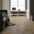 Light oak hardwood flooring canaiolo natural with natural wood grain pattern in light oak color