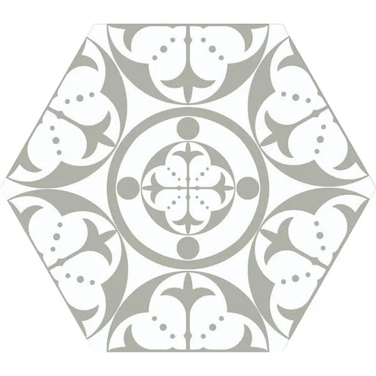 Carnaby Hexagon Grey - alternate view