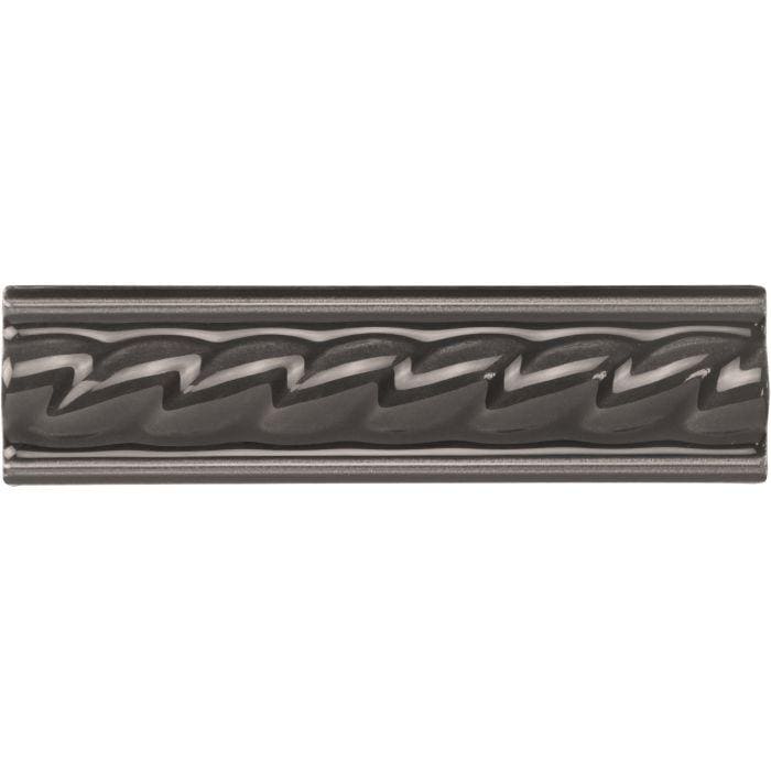 Charcoal Grey Rope Moulding - Hyperion Tiles