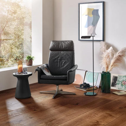 Chepstow Distressed Charcoal Oak 190mm wide