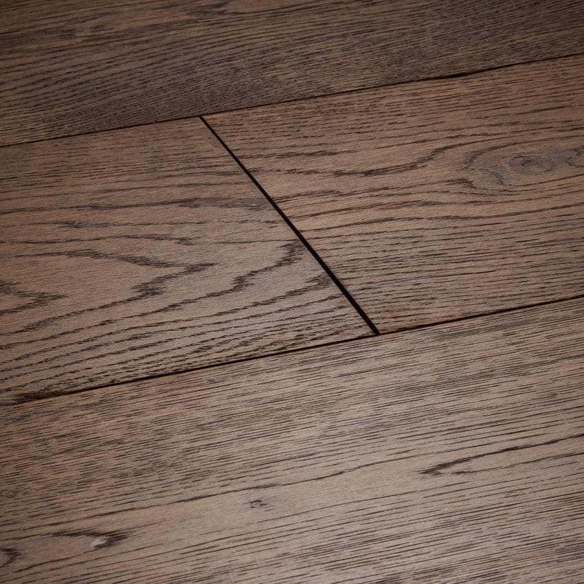Dark gray oak plank flooring with natural wood grain texture chepstow distressed charcoal oak hardwood floor