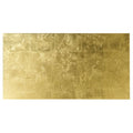 Cleopatra decorative glass featuring a golden metallic leaf with a textured crinkled surface and subtle color variations