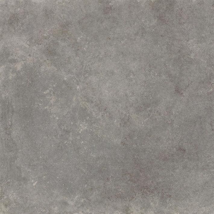 Gray concrete tile codec gray matt 60 x 60cm with textured mottled surface for flooring and wall applications