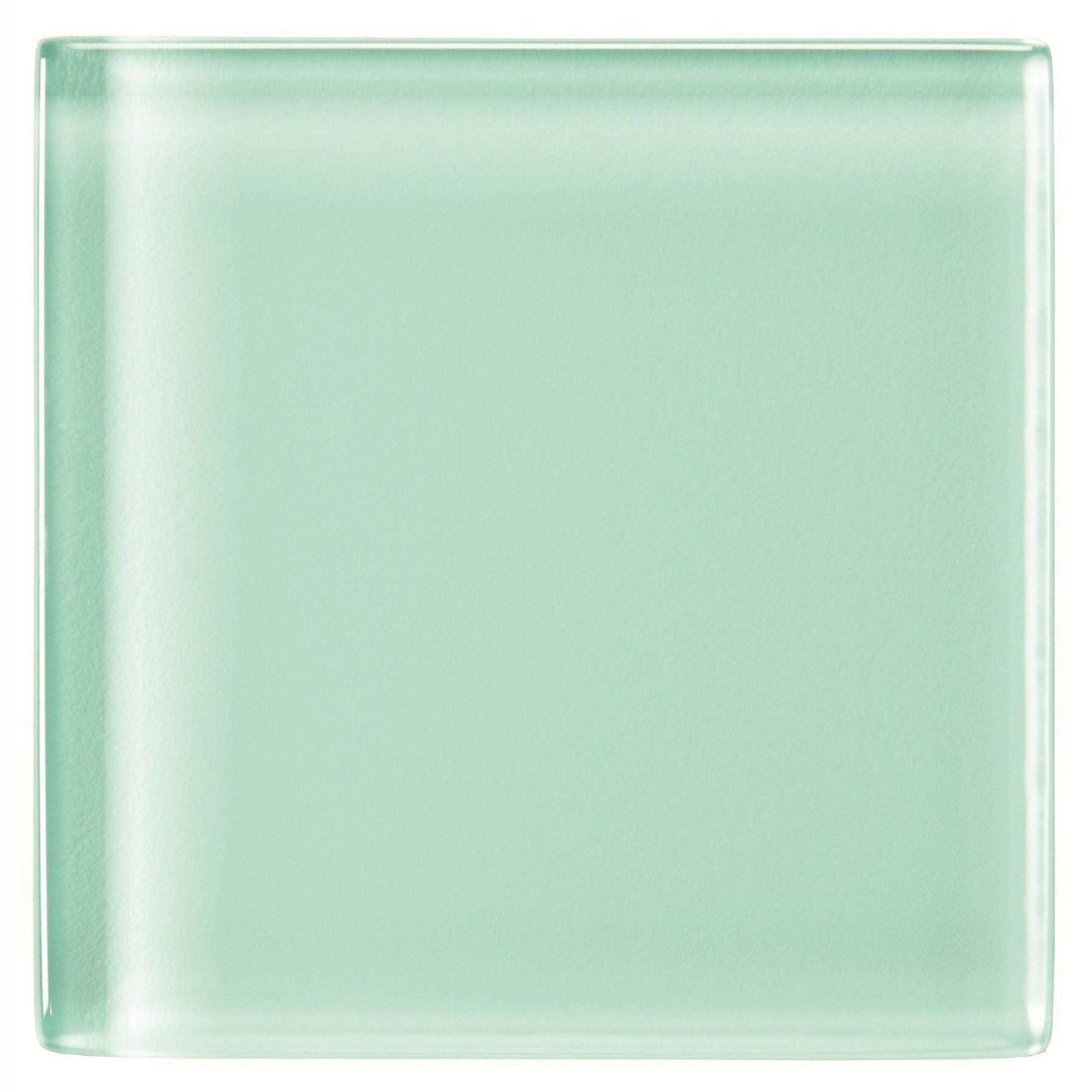 Columbia Clear Glass 10 x 10cm Wall Tile in a bathroom setting