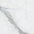 Cosmopolitan statuario extra matt 80 x 80cm white marble surface with elegant flowing gray veining for flooring and walls