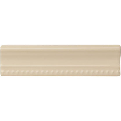 County White Hogarth Moulding Ceramic Wall Tile 152x38mm