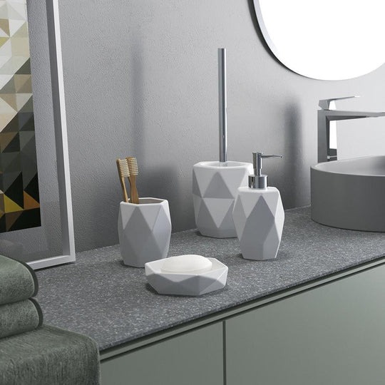 Dalia Soap Dispenser White - alternate view