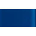 Danube clear glass panel 398 x 198mm in solid deep navy blue with smooth slightly reflective surface