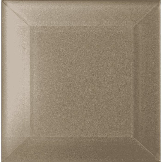 Dionysus Metallic Glass Bevel 100 x 100mm