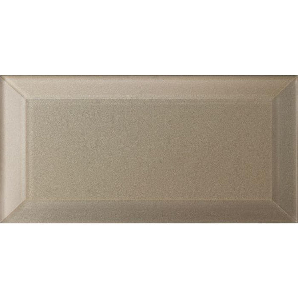 Metallic Glass Bevel 20 x 10cm Wall Tile