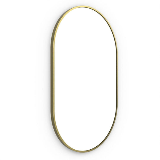 Docklands Capsule Mirror Brushed Brass - alternate view
