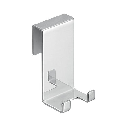 Double Hook Over Glass Chrome