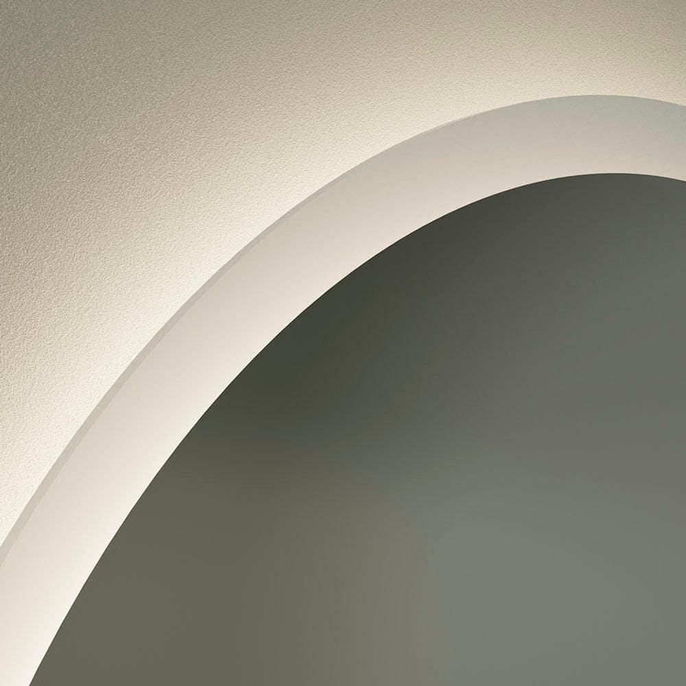 Edison Round Mirror 80cm – close-up detail