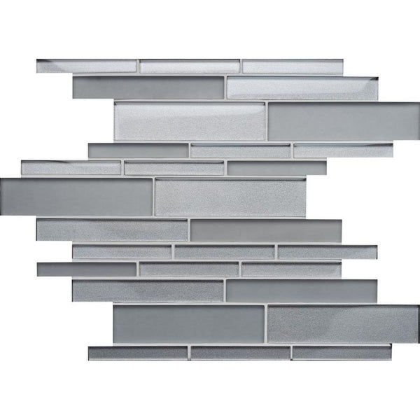 Erebos Mixed Format Glass Mosaic Wall Tile
