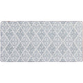 Fabrique Coraline French Blue blue and white damask-patterned tile