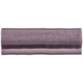 Purple ceramic tile with matte finish and subtle texture from glen torus moulding collection
