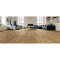 Heartwood malt matt 20 x 120cm light oak hardwood flooring with natural wood grain pattern