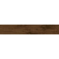 Dark brown wooden plank with natural grain pattern heartwood moka matt 20 x 120cm flooring tile