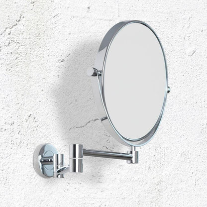 Hutton Reversible 5X Magnifying Wall Mirror Chrome