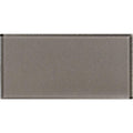 Hypnos Metallica Brick rectangular grey matte metallic glass tile with a textured surface