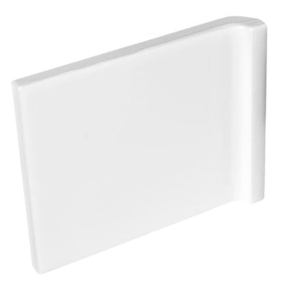 Internal Half Tile Wrapping Piece Brilliant White