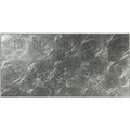 Karnak decorative glass silver metallic tile with textured stone-like surface for modern interior design