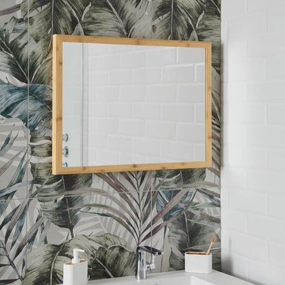 Kenji Mirror Rectangular 60x80cm in Bamboo