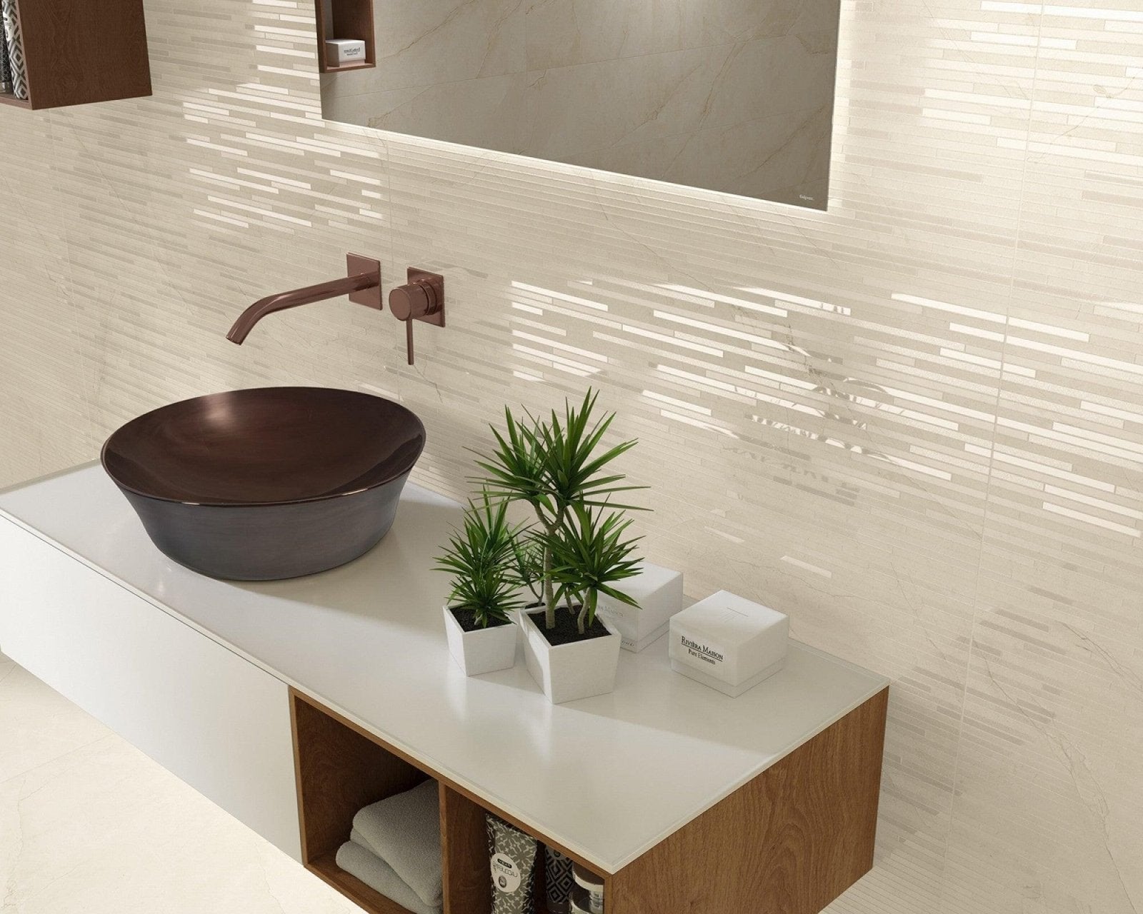 Lavabo Eleganza Cobre
