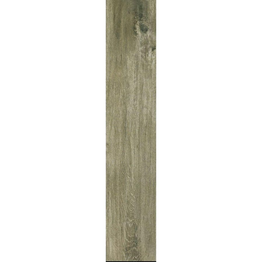 Lignum Grey Natural Rectified Glazed Porcelain grey-green wood-effect porcelain plank tile