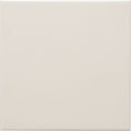 Cream-colored square ceramic lily satin field tile with a smooth glossy finish for wall or floor use