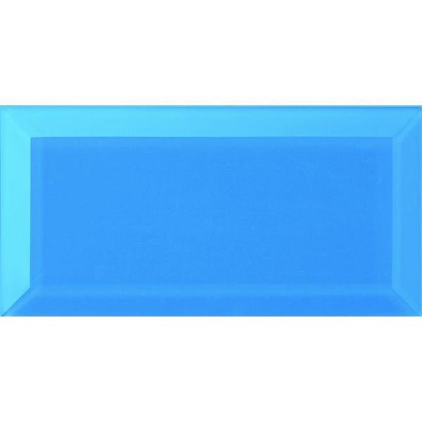 Loire Clear Bevel Glass 20 x 10cm Wall Tile